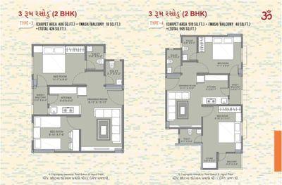 OMSHANTI GOLD PLUS-2 Floor Plan