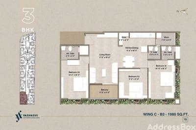 YASHASVI EKAM Floor Plan