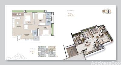 KEDAR RESIDENCY Floor Plan