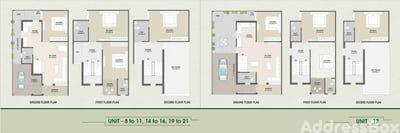 Green Valley Bungalows Floor Plan