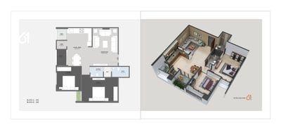 HIRAMANI-61 Floor Plan