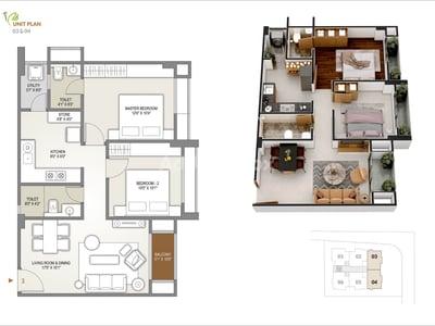 Suryansh Serenity Floor Plan