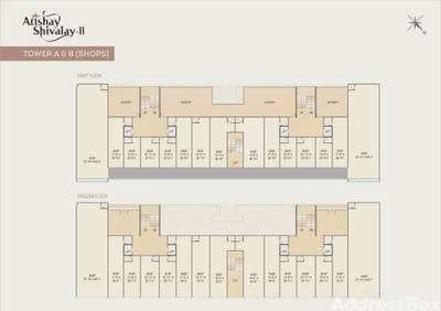 ATISHAY SHIVALAY-II - Commercial Floor Plan