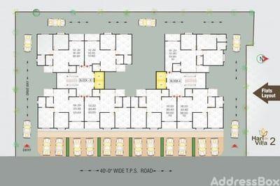 HARI VILLA 2 - Commercial Cluster Plan
