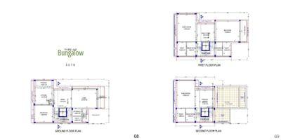 SANIDHYA VILLAS Floor Plan