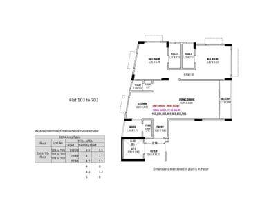 THE GUJARAT NATIONAL FLATS CO.OP HOU. SOC LTD Floor Plan