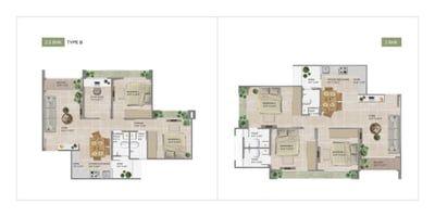 N B SARVAM Floor Plan