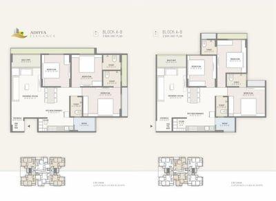 ADITYA ELEGANCE - Commercial Floor Plan
