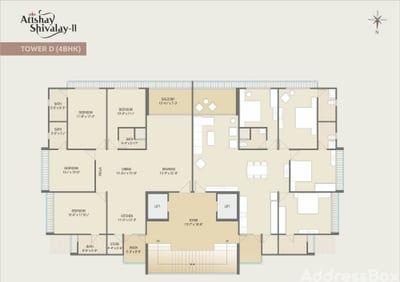ATISHAY SHIVALAY-II Floor Plan