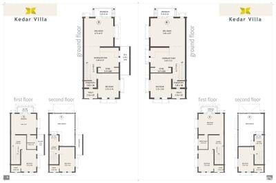 KEDAR VILLA Floor Plan