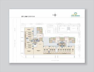 THE TWIN TOWERS Floor Plan