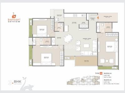BANSARI SKYVIEW Floor Plan