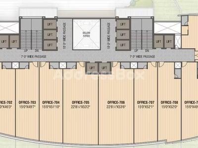 DWARKESH PENNINSULLA Floor Plan