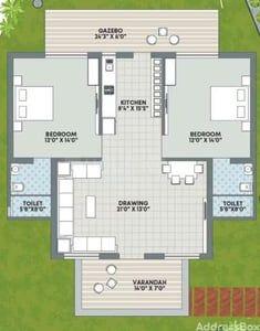 Serenity Circles Floor Plan