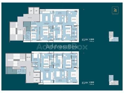 24 KARAT Floor Plan
