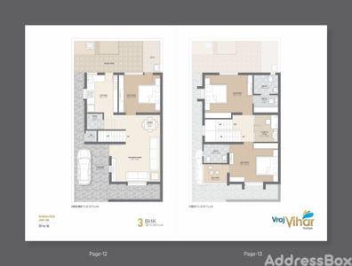 Vraj Vihar Homes Floor Plan