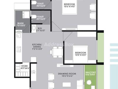 NEELKANTH SKY Floor Plan