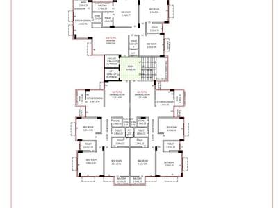 BANSIDHAR APPARTMENT Floor Plan