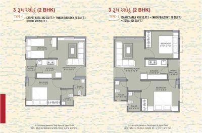 OMSHANTI GOLD PLUS-2 Floor Plan