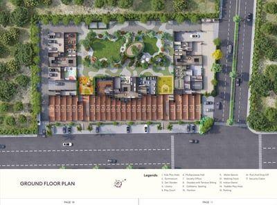 Vedant Skyway - Commercial Floor Plan