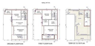 AANGAN BUNGLOWS Floor Plan