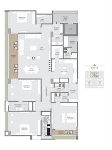 The Crown Floor Plan