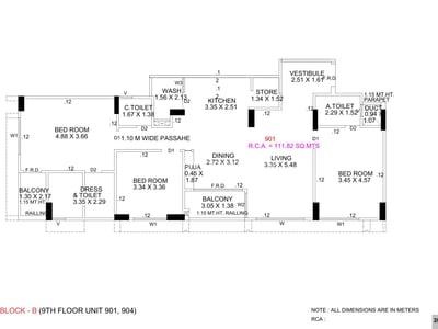 ELITE NEPTUNE Floor Plan