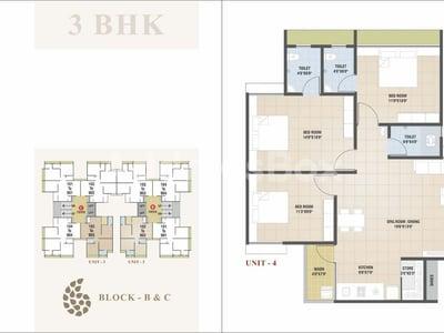 Bhagwat Enclave Floor Plan