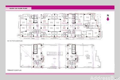 GAJANAN HILL -2 Floor Plan