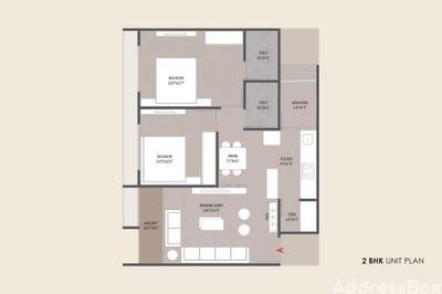 LALJI LUMINOUS Floor Plan