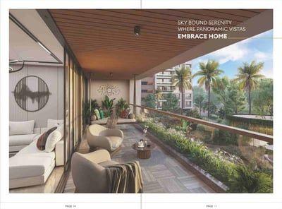 Vedant Skyway - Commercial Balcony
