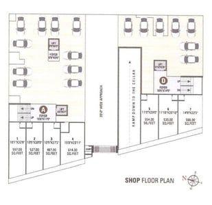 OMKAR-2 - Commercial Floor Plan