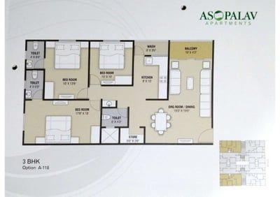 ASOPALAV APARTMENTS Floor Plan