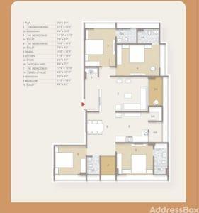 VIVAAN UPVAN Floor Plan