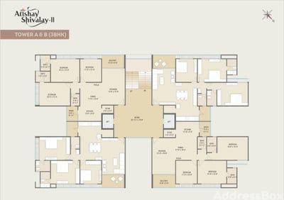 ATISHAY SHIVALAY-II Floor Plan