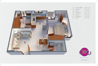 APAAR DREAM HOMES Floor Plan