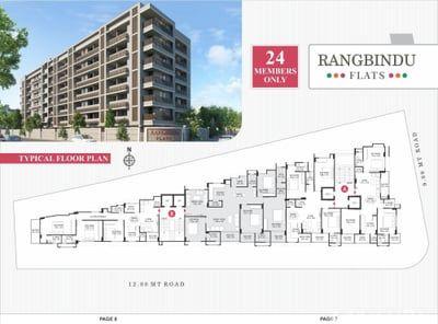 Rangbindu Flats Floor Plan