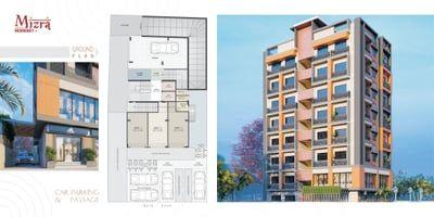 MIZRA RESIDENCY - Commercial Floor Plan