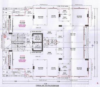 SAKINA ORCHID Floor Plan