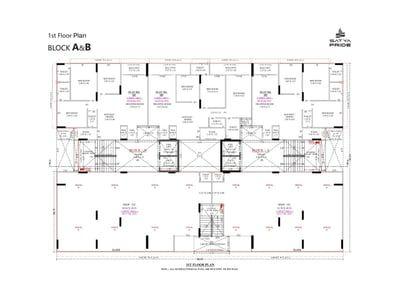 SATYA PRIDE Floor Plan