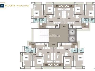 RADHE KRISHNA LAKE VIEW Floor Plan
