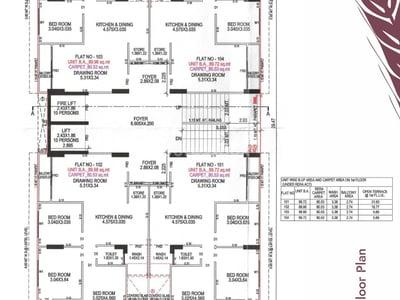 THE FOUNTAIN GRASS Floor Plan