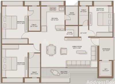 Polaris Casarica Floor Plan