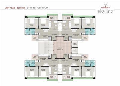 MADHAV SKYLINE Floor Plan