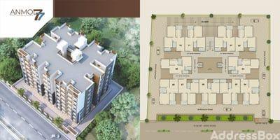 ANMOL GALAXY - 77 Floor Plan