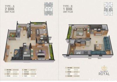 Rajdeep Royal Floor Plan