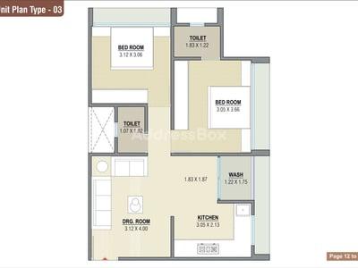 DIVYLAKSH ELEGANCE Floor Plan