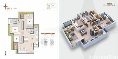 SWASTIK GARDENIA Floor Plan