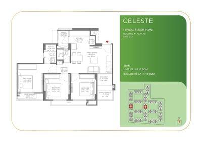 CELESTE Floor Plan