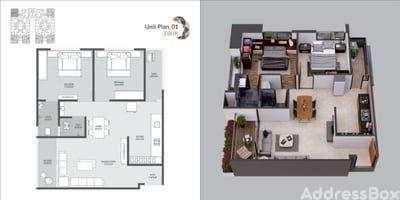 WHITE STONE Floor Plan